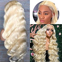 Lumiere 613 Lace Front Wig Human Hair 28 Inch 210 Density Body Wave 13X4 Hd Lace Frontal Wig Blonde Wig Human Hair Glueless Wig