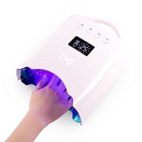 M Neo Cordless Rechargeable Nail Curing Lamp 78W With 4 Lcd Time Display Timer Auto Sensor And Spacious Interior For All H