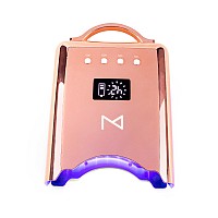 M Neo Cordless Rechargeable Nail Curing Lamp 78W With 4 Lcd Time Display Timer Auto Sensor And Spacious Interior For All H