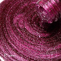 Megior 15Ml Cat Eye Gel Nail Polish 1Pc Plum Magnetic Nail Polish With Magnet Soak Off Holographic Diamond Cat Eye Gel Polish Fo