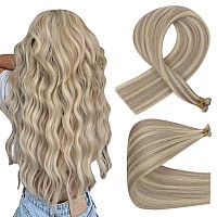 Full Shine Genius Weft Hair Extensions Human Hair Sah Blonde Hair Extensions Sew In Hand Tied Extensions Virgin Hair Color Ash B