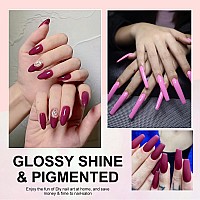 Major Dijit 12 Colors Quick Dry Nail Polish Set Nude White Pink Nail Art Regular Nail Polish Diy Salon Home Gift