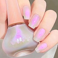 Major Dijit Quick Dry Nail Polish Pearl White Pink Summer Nail Lacquer For Nail Art Regular Nail Polish 041 Fl Oz