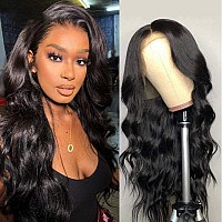 Lapondai 13X4 Body Wave Lace Front Wigs 20Inch Hd Lace Frontal Wigs Pre Plucked With Baby Hair Human Hair Wigs For Black Women B