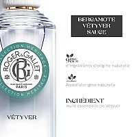 Roger Gallet Vtyver Benefiting Scented Water 100 Ml