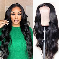 Allove 5X5 Hd Lace Closure Wigs Human Hair Body Wave Lace Front Wigs Human Hair Wigs For Women 150 Density 5X5 Transparent Lace