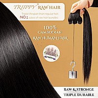 Triippy Raw Human Hair Bundlestriple Lifespan Than Regular Virgin Hair No1 Sales Of Raw Hair Bundles Keep Silky And Bone Strai