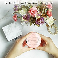 Boutikpro Granddaughter Birthday Gift Compact Mirror From Grandma Grandpa Gorgeous Rose Gold Compact Mirror Unique Granddaughte