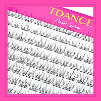 Tdance Natural Cluster Lashes Kit 168 Pcs Wispy Lash Extensions Cc Curl 911Mm Mixed Lengths Eyelash Extension Individual Kit Wi