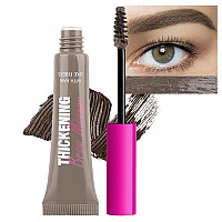 Tinted Thickening Brow Mascara Brow Fast Sculpt Waterproof Transferproof Brush To Fill In Eyebrows And Cover Gray Hairs Cru