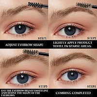 Tinted Thickening Brow Mascara Brow Fast Sculpt Waterproof Transferproof Brush To Fill In Eyebrows And Cover Gray Hairs Cru