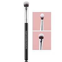 Energy Concealer Brush Dense Small Eyeshadow Brush Vegan Soft Synthetic Bristles Makeup Brush For Liquid Cream Powder Foundation