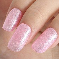 Tutuyu Mermaid Glitter Pink Gel Nail Polish 15Ml Uvled Soak Off Led Lamp Pink Sparkly Shimmer Gel Polish For Manicure Salon Nai