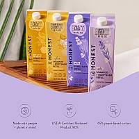 The Honest Company Foaming Bubble Bath Refill Carton Gentle For Baby Naturally Derived Tearfree Hypoallergenic Lavender