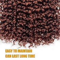 Gogo Curl 24 Inch 8 Packs Curly Crochet Hair For Black Women Wavy Beach Curls Crochet Hair Water Wave Go Go Crotchet Hair Synthe