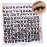 Ruairie Lash Clusters Eyelash Extensions Wispy Eyelash Clusters Lash Extension 110Pcs 816Mm Natural Diy Individual Lashes