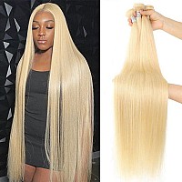 Seekomi 613 Straight Human Hair Bundles Brazilian 26 28 30 Inch Blonde Straight Bundles Human Hair 12A 100 Unprocessed Virgin H