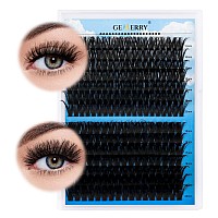 Eyelash Clusters Fluffy 60P80P Lash Clusters Thick 280Pcs C Curl 1520Mm Cluster Eyelash Extensions Diy At Home Individual Lash