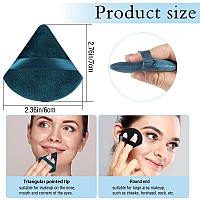 Pimoys 6 Pieces Powder Puff Face Triangle Makeup Puff For Loose Powder Setting Powder Soft Foundation Sponge Makeup Blender Spon