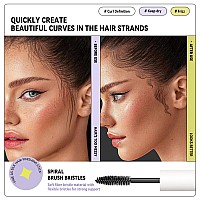 Bestland Double Head Hair Finishing Tool Mascara Brush Comb For Flyaway Control Refreshing Nongreasy Fixing Gel For Bangs A