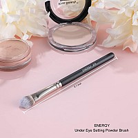 Energy Flat Concealer Brush Under Eye Small Kitten Paw Brightening Concealer Brush For Liquid Cream Powder Foundation Eyeshadow