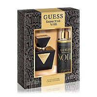 Guess Seductive Noir Womenfemme Eau De Toilette 2 Piece Gift Set Perfume Spray 25 Fl Oz Fragrance Mist 42 Fl Oz