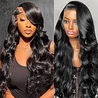 Lapondai 13X4 Body Wave Lace Front Wigs Hd Lace Frontal Wigs Pre Plucked With Baby Hair Human Hair Wigs For Black Women Brazilia