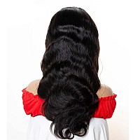 Vtaozi Body Wave Lace Front Wigs Human Hair Pre Plucked For Black Women 4X4 Lace Closure Wigs Human Hair 180 Density Brazilian