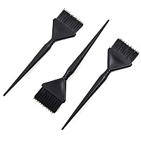 Classic Hair Color Brushes With Builtin Comb 3 Tint Applicators For Salon Hair Coloring