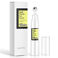 Snail Peptide Eye Serum And Under Eye Roller Cream For Dark Circles And Puffiness Niacinamide And Snail Mucin Eye Cream With 36