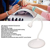 Dpofirs UV Lamp for Gel X Nails, LED Curing Lamp with 360 Degree Rotatable Flexible 3 Level Brightness UV LED Nail Lamp