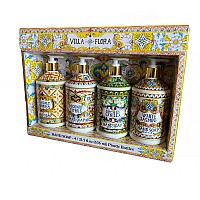 Home And Body Company Hand Soap Villa Flora Collection 16 Fl473Ml Bottles Infused With Essential Oils Sea Salt Verbena Coconut