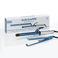 Babylisspro Limited Edition Prepack 1 Extended Barrel Nano Titanium Curling Iron And 1 Nano Titanium Ultrathin Flat Iron