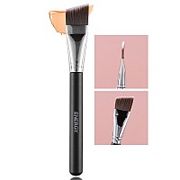 Energy Angled Foundation Brush For Liquid Makeup Flat Makeup Brush For Foundation Facial Mask Concealer With Liquid Cream Primer