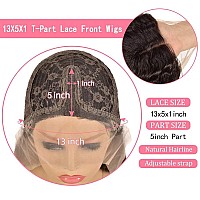 Arietis Loose Deep Wave Lace Front Wigs Human Hair For Black Women Deep Wave Glueless Tpart Lace Front Wigs Pre Plucked Bleache