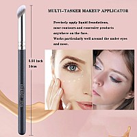 Energy Angled Concealer Brush Under Eye Small Nose Contour Brush For Liquid Foundation Cream Concealer Setting Powder Highlighte