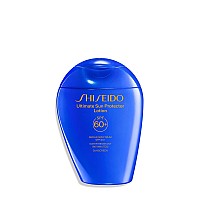 Shiseido Ultimate Sun Protector Lotion 150 Ml Invisible Broadspectrum Spf 60 Sunscreen For Face Body Lightweight Formu