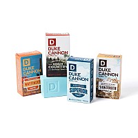 Duke Cannon Supply Co Big Brick Of Soap The Off Grid Variety 4 Pack Superior Grade Extra Large Mens Bar Soap With Masculine