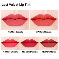 Bbia Last Velvet Lip Tint Soft Creamy Matte Finish Lip Stain Blur Effect With Velvety Texture Longlasting High Pigment