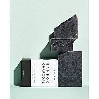 Herbivore Bamboo Charcoal Gentle Cleansing Bar Soap For Face Body Deeply Cleanses Exfoliates Suitable For All Skin Types