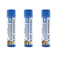 Panama Jack Sunscreen Lip Balm Spf 45 Broad Spectrum Uvauvb Sunscreen Protection Prevents Soothes Dry Chapped Lips