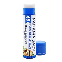 Panama Jack Sunscreen Lip Balm Spf 45 Broad Spectrum Uvauvb Sunscreen Protection Prevents Soothes Dry Chapped Lips