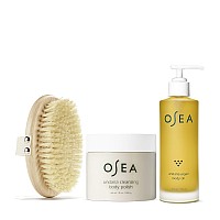 Osea Golden Glow Full Size Body Set Includes Full Size Undaria Algae Body Oil 5Oz Undaria Cleansing Body Polish 10Oz P