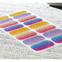 Beaolata Nail Polish Strips 32 Nail Wraps Nail Stickers Gel Nail Strips Easy Apply Remove Long Lasting Salon Quality Sea