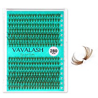 Vavalash Brown Diy Lash Extension 30D 40D Individual Cluster Lashes 007D1016Mm Lash Clusters Volume False Eyelash Extensions