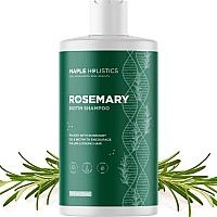 Biotin Shampoo For Hair Growth And Volumizing Vegan Sulfatefree With Rosemary Essential Oil For Thinning Fine Weak And Dul