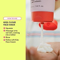 Evereden Kids Cloud Face Wash Tropical Sorbet 34 Fl Oz Creamy Fun Skin Care For Kids Easytouse Kids Face Wash Nont