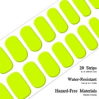 Drizzle Semi Cured Gel Nail Strips Real Nail Polish Art Stickers Uvled Light Required Glossy Glitter Solid Color Full Na