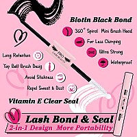 Diy Lash Extension Kit 280Pcs Lash Clusters D Curl Eyelash Extension Kit Individual Lashes With Lash Bond And Seal Lash Applicat