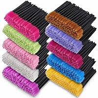 Mascara Wands 1000 Pcs Disposable Eyelash Brushes Spoolies For Eye Lashes Extension Eyebrow 10 Colors